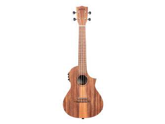 Kala Teak Tri-Top Ukulele with Cutaway & EQ