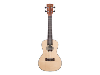 Kala Solid Spruce Travel Concert Ukulele