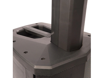 KAM Compact Tower PA system with Lighting ~ 240W  KAM Compact Tower PA system with Lighting ~ 240W  