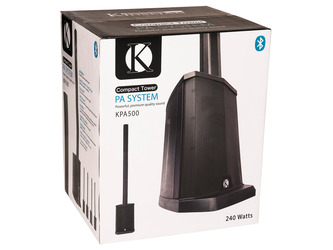 Kinsman Compact Tower PA system 240W 