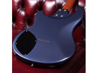 Shergold Masquerader Standard SM11 Solid Astral Blue Gloss Electric Guitar