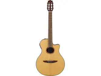 Yamaha NTX1 Solid Sitka Spruce Top Elctro Classical Guitar - Natural