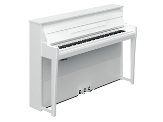 Yamaha NU1XA  Digital Piano in Polished White - Five Year Warranty