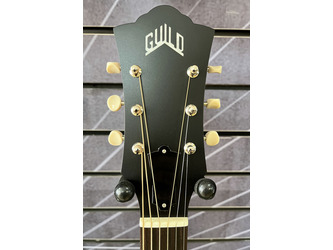 Guild USA D-20 Dreadnought Natural All Solid Acoustic Guitar & Case