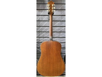 Guild USA D-20 Dreadnought Natural All Solid Acoustic Guitar & Case