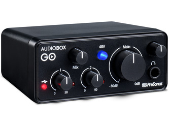 Presonus AudioBox GO Ultra Compact 2x2 USB Audio Interface 