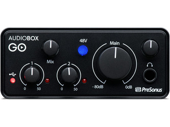 Presonus AudioBox GO Ultra Compact 2x2 USB Audio Interface 