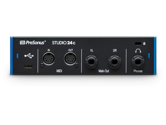 Presonus Studio 24C Audio Interface 2x2 USB-C with 2 Mic Inputs and Studio One Artist