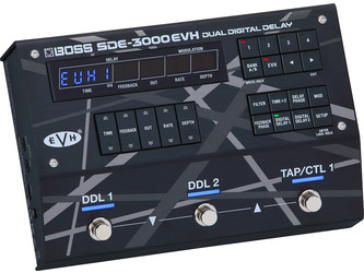 Boss SDE-3000D EVH Eddie Van Halen Dual DSigital Delay Pedal