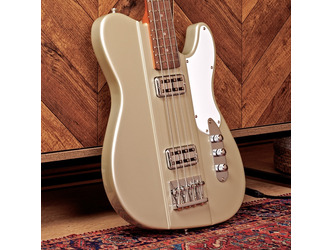 Shergold SBT14 Telstar Standard Bass Guitar - Champagne Gold Gloss