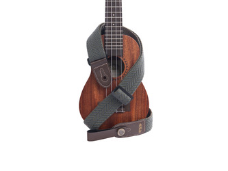 Kala Herringbone Ukulele Strap - Olive