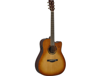 Yamaha TAG3C TransAcoustic Dreadnought All Solid Acoustic Guitar