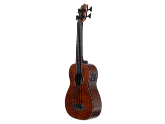Kala Exotic Mahogany Left-Handed Acoustic-Electric U-BASS