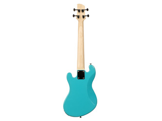 Solid Body 4-String Surf Blue Fretted U-BASS