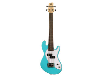 Solid Body 4-String Surf Blue Fretted U-BASS