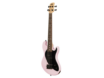 Solid Body 4-String Pale Pink Fretted U-BASS