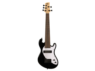 Kala Solid Body 5-String Black Fretless U-BASS