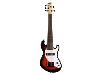 Solid Body 5-String Tobacco Burst Fretless U-BASS