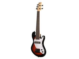 Solid Body 5-String Tobacco Burst Fretless U-BASS