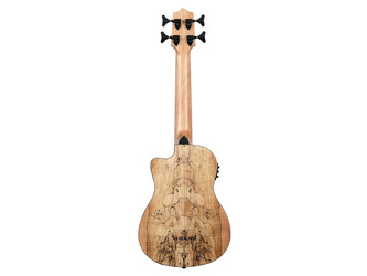 Kala U-BASS Spalted Maple With Case