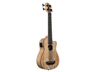 Kala U-BASS Spalted Maple With Case