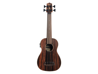 Striped Ebony Fretless Acoustic-Electric U-BASS