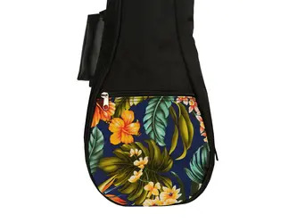 Kala Padded Ukulele Bag, Floral Pattern