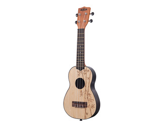 Kala Ukadelic Bamboo Top Soprano Ukulele