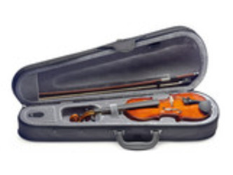 Stagg 4/4 Solid Maple Violin with Ebony Fingerboard and Standard-Shaped Soft Case