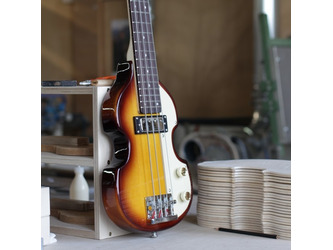 Hofner HCT Shorty Violin Electric Bass Guitar - Sunburst 