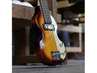 Hofner HCT Shorty Violin Electric Bass Guitar - Sunburst 