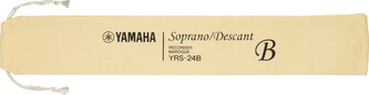 Yamaha YRS24BUK Descant Recorder Incl Soft Case