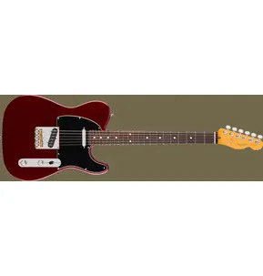 Fender American Professional Telecaster Electric Guitar in Oxblood - Inc Delux Moulded Case