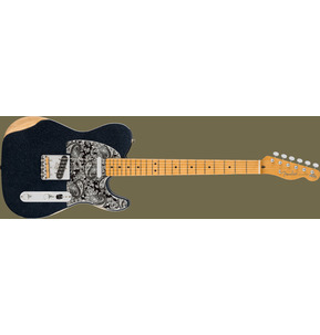 Fender Brad Paisley Road Worn Telecaster Black Sparkle