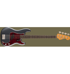 Fender Limited Edition Vintera� II Road Worn� '60s Precision Bass Charcoal Frost Metallic