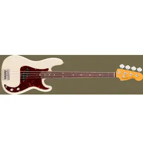 Fender American Professional Precision Bass Guitar Olympic White