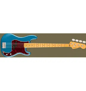 Fender American Professional Classic Precision Bass Guitar Faded Lake Placid Blue