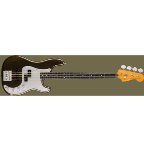 Fender American Ultra Precision Bass Guitar Texas Tea