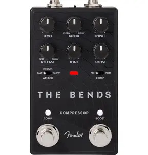 Fender The Bends Compressor V2 Effects Pedal