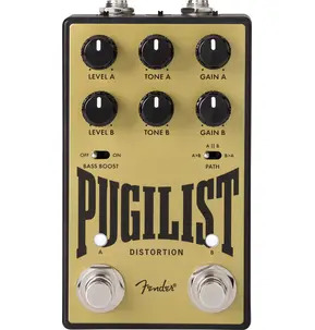 Fender Pugilist Distortion V2 Effects Pedal