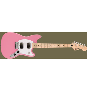 Fender Squier Sonic Mustang HH Electric Guitar - Flash Pink