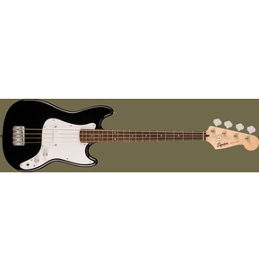 Fender Squier Sonic Precision Bass Black, Electric Bass Guitar