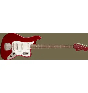 Fender Squier FSR Classic Vibe Bass VI Electric Guitar Candy Apple Red