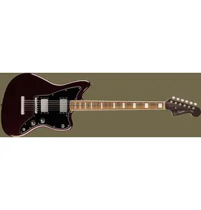 Fender Paranormal Baritone Jazzmaster HH Electric Guitar Oxblood