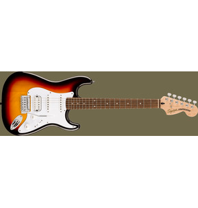 Fender Squier Affinity Series Junior Stratocaster HSS, 3-Colour Sunburst