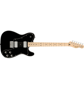 Fender Squier Affinity Series Telecaster Deluxe Black Electric Guitar