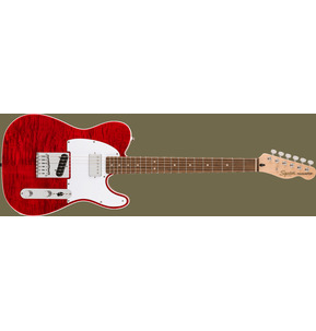 Fender Squier Affinity Series Telecaster FMT SH, Crimson Red Transparent