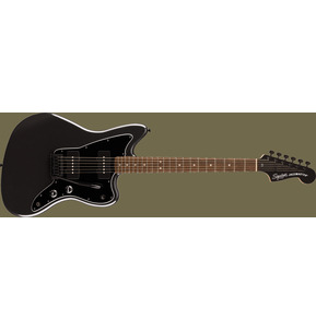 Fender Squier Limited Affinity Jazzmaster Matching Headstock & Hardware Metallic Black