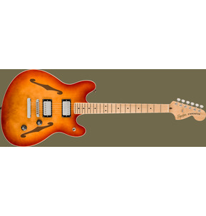 Fender Squier Affinity Series Starcaster Deluxe Electric Guitar, Sienna Sunburst