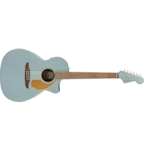 Fender California Newporter Player Ice Blue Satin Electro Acoustic Guitar